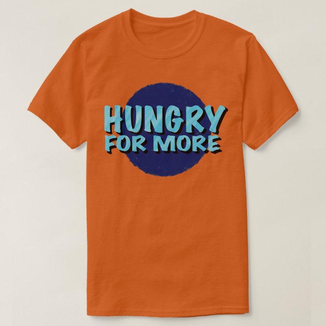 T-shirt Affamé Pour Dire Plus Inspiré Logotype (Design devant)