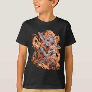T-shirt Affection / Petit Ami / Pêche