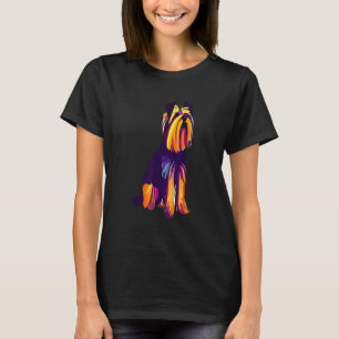 T-shirt Affenpinscher chiens races Famille Couleur de corr