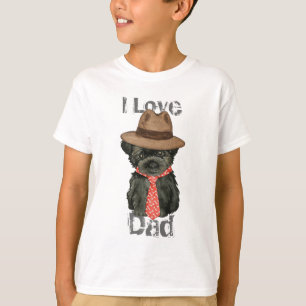 T-shirt Affenpinscher Papa