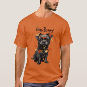 T-shirt Affenpinscher Parlons Turquie Drôle Amateur de chi