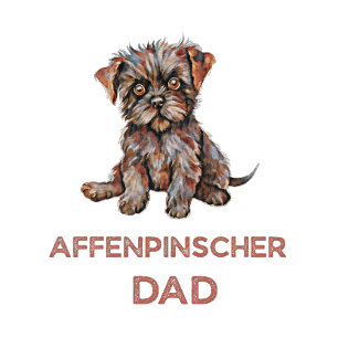 T-shirt Affenpinscher père Amoureux des chiens