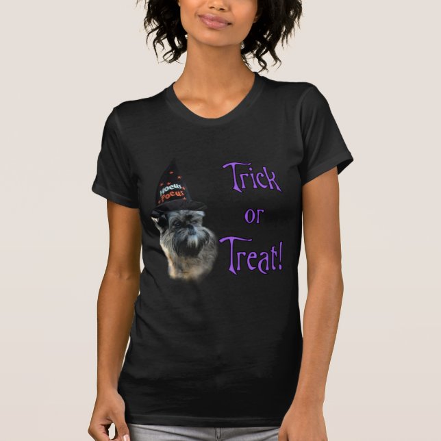 T-shirt Affenpinscher Trick (Devant)