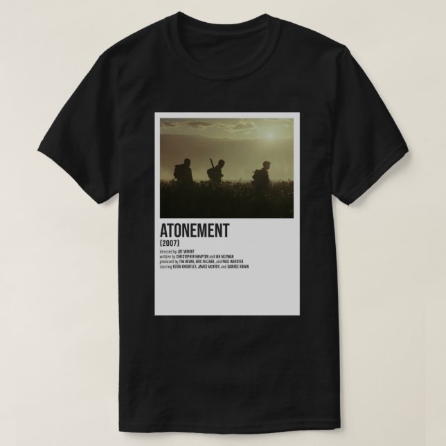T-SHIRT AFFICHAGE DE L'AFFICHAGE DE L'ATONNEMENT (Design devant)
