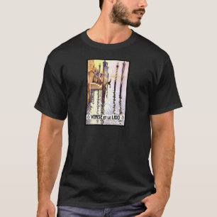 T-shirt Affiche 1920 de voyage de l'Italie de piscine