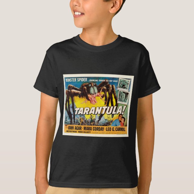 T-shirt Affiche 1955 de film de tarentule (Devant)