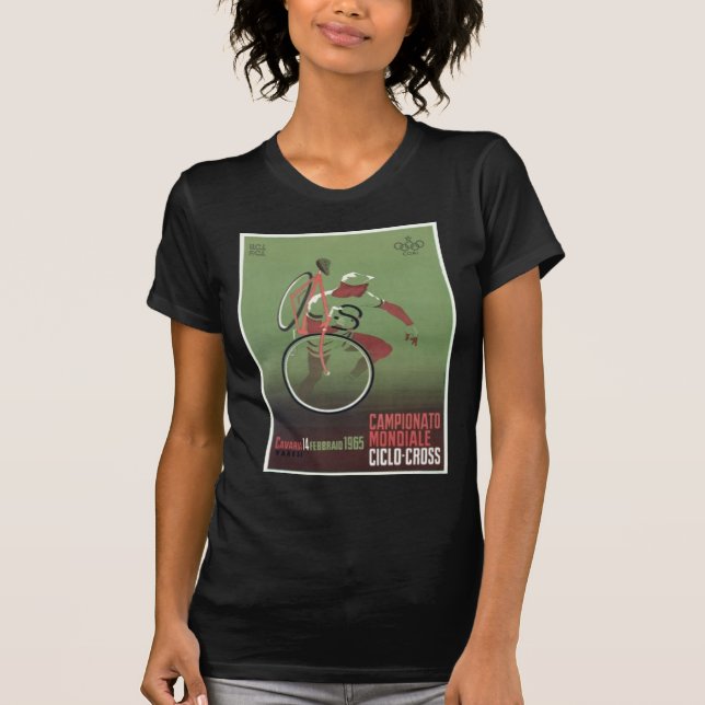 T-shirt affiche 1965 de Ciclo-croix (Devant)