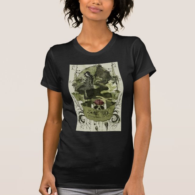 T-shirt affiche 2011 de zombiewalk de richmond (Devant)