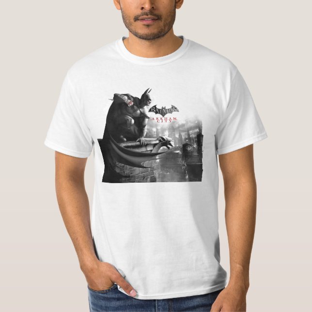 T-shirt Affiche AC - Batman Gargoyle Ledge (Devant)