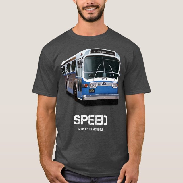 T-shirt Affiche alternative de vitesse (Devant)