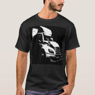 T-shirt Affiche artistique de camion urbain à Montréal