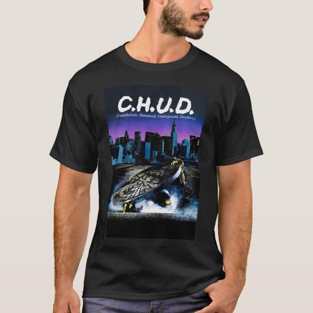 T-shirt Affiche cinématographique C.H.U.D. (Devant)