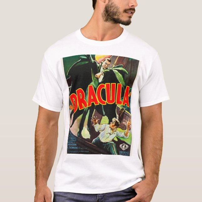 T-shirt Affiche cinématographique Dracula 1931 (Devant)