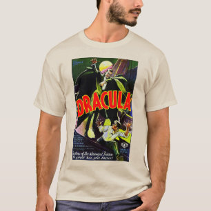 T-shirt affiche classique '1931' "Dracula"