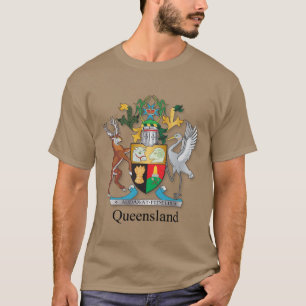 T-shirt Affiche d'armoiries du Queensland