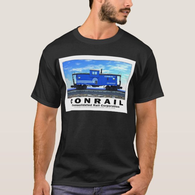 T-SHIRT AFFICHE DE CAMBUSE DE ZAZ462 CONRAIL (Devant)