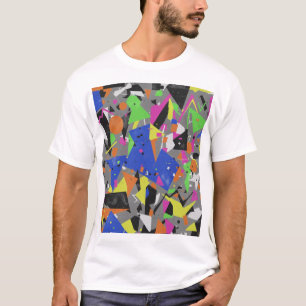 T-shirt Affiche de conception anti-chaotique Résumé supe
