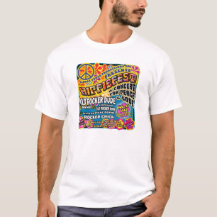T-shirt Affiche de concert de Hippiefest