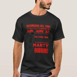 T-shirt Affiche de concert de Marty Robbins