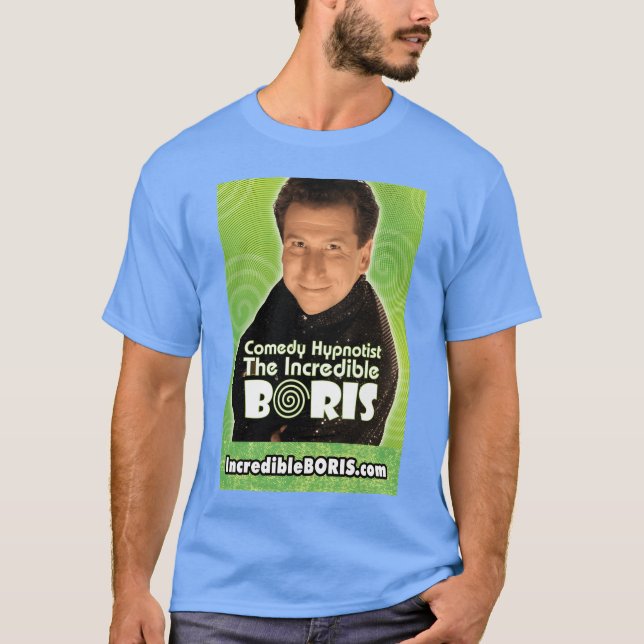 T-shirt affiche de famille de boris (Devant)