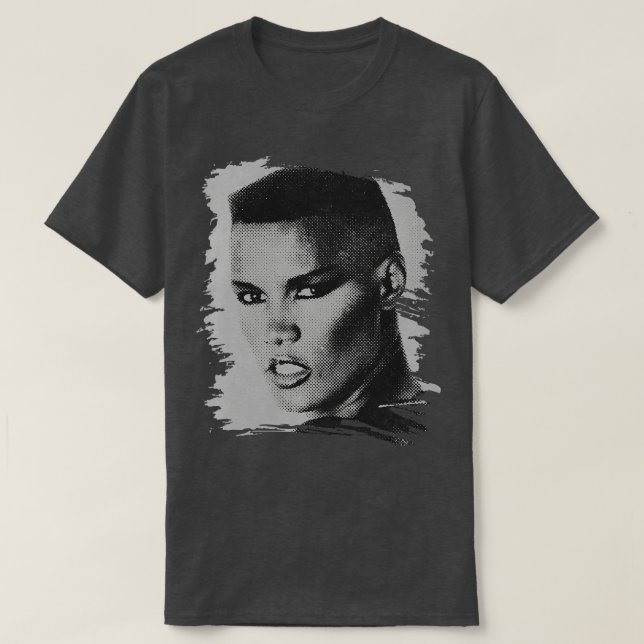 T-shirt Affiche de Grace Jones Retro (Design devant)