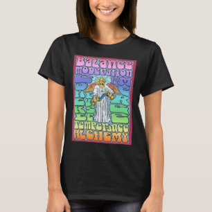 T-shirt Affiche de la carte de température Rock n Roll Tar