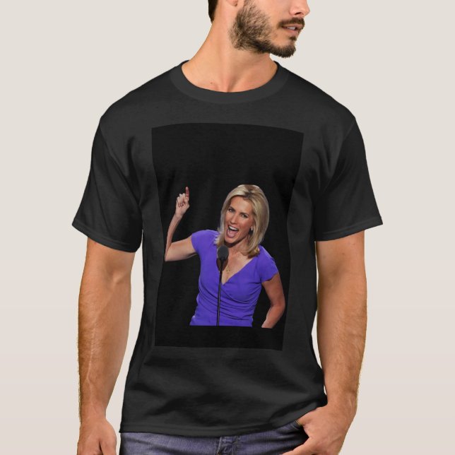 T-shirt affiche de laura ingraham (Devant)