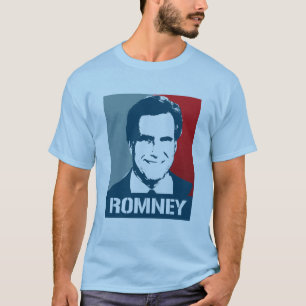 T-SHIRT AFFICHE DE MITT ROMNEY