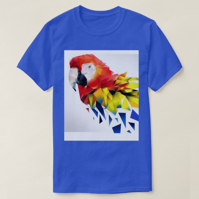 T-shirt affiche de perroquet (Design devant)