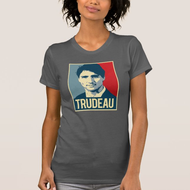 T-shirt Affiche de propagande de Trudeau - .png (Devant)