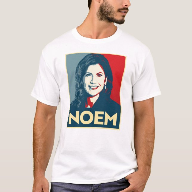 T-shirt Affiche de propagande KRISTI NOEM (Devant)