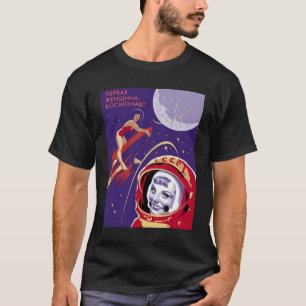 T-shirt Affiche de propagande soviétique communisme sovi