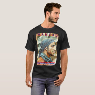 T-SHIRT AFFICHE DE RECHERCHE