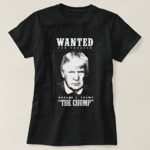 T-shirt Affiche de recherche de Trump - Trump le pigeon