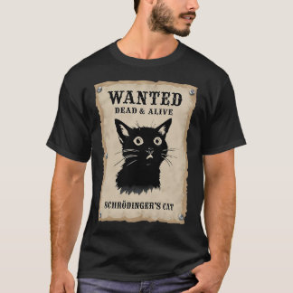 T-shirt Affiche de recherche vintage avec silhouette d'un 