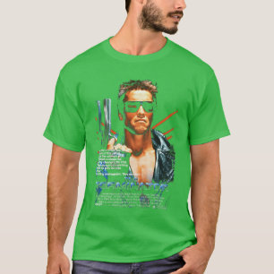 T-shirt Affiche de Theerminator Film Rétro SciFiimeraveler