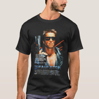 T-shirt Affiche de Theerminator Film Rétro SciFiimeraveler