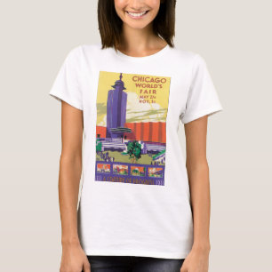 T-shirt Affiche de Vintage voyage de l'Exposition
