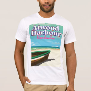 T-shirt Affiche de voyage Atwood Harbour Bahamas