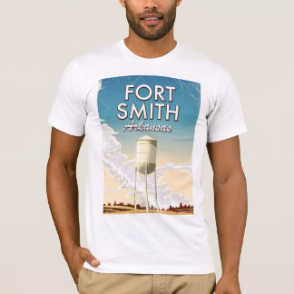 T-shirt Affiche de voyage de Fort Smith Arkansas