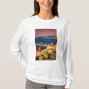 T-shirt Affiche de voyage de Français, voyageant en Syrie