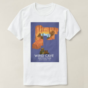 T-shirt Affiche de voyage de randonnée du parc national de