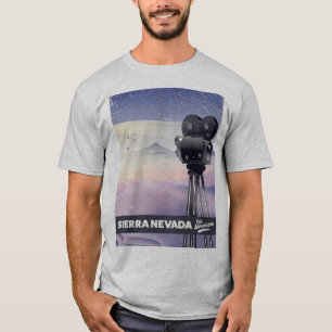 T-shirt Affiche de voyage de Sierra Nevada