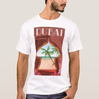 Affiche de voyage du Palais de Dubaï