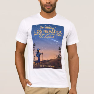 T-shirt Affiche de voyage du parc national naturel de Los