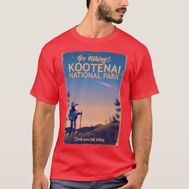 T-shirt affiche de voyage du Randonnée du parc national Ko (Devant)