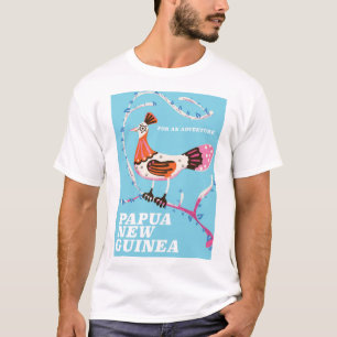 T-shirt Affiche de voyage en Papouasie-Nouvelle-Guinée