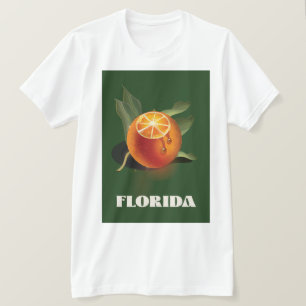 T-shirt Affiche de voyage Florida Orange