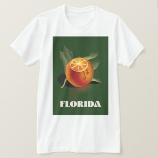 T-shirt Affiche de voyage Florida Orange