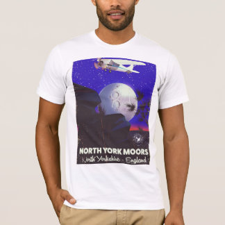 T-shirt Affiche de voyage North York Moors Angleterre